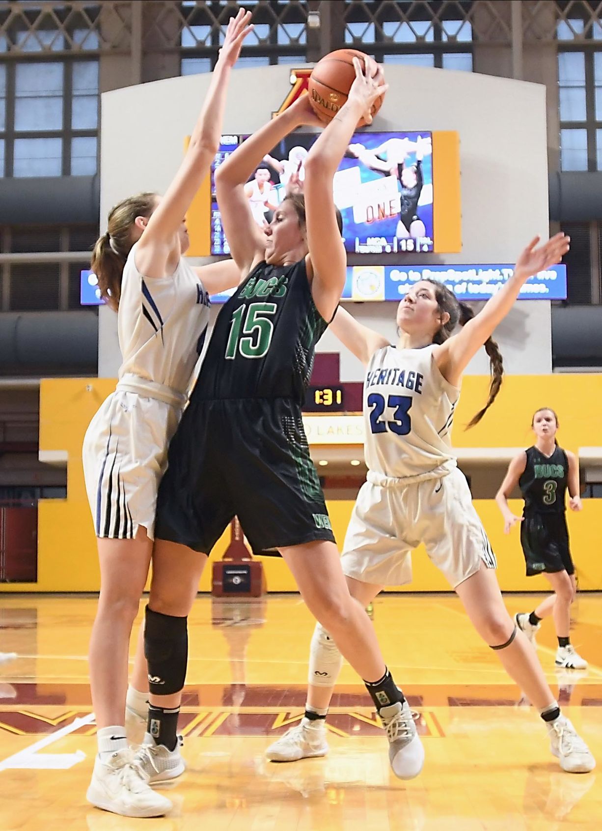 WEM girls basketball v. Heritage Christian Academy 1